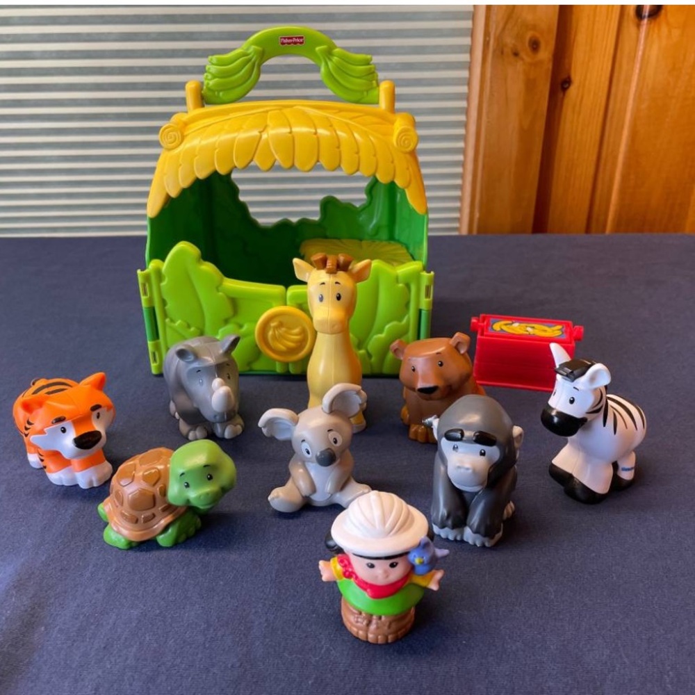 Fisher-Price Little People Take ‘n Carry Safari Animal Set